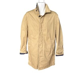 Emidio Tucci Men’s CASUAL LIGHTWEIGHT TRENCH
COAT, Cotton, Size 56 (46/XL?)